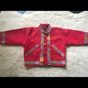 Child’s ethnic wool jacket